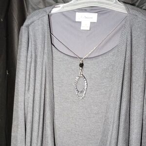 J Howard Gray Jacket Dress